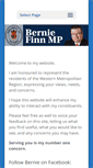 Mobile Screenshot of berniefinn.com