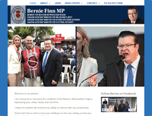 Tablet Screenshot of berniefinn.com